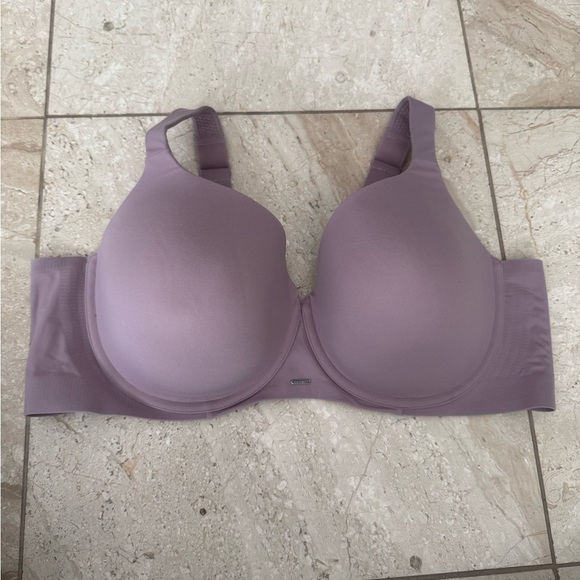 Cacique Other - Cacique Balconette Seamless Molded T-Shirt Bra - Lavender 46DD